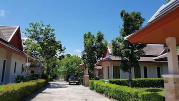 Fachada de la propiedad