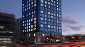 Front of property – evening/night