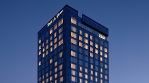 Vue depuis lâhĂ©bergement