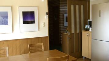 36-inch TV with satellite channels