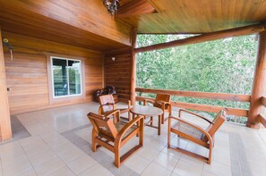 Balcony - The Log Home Experience Khao Yai (Pak Chong)