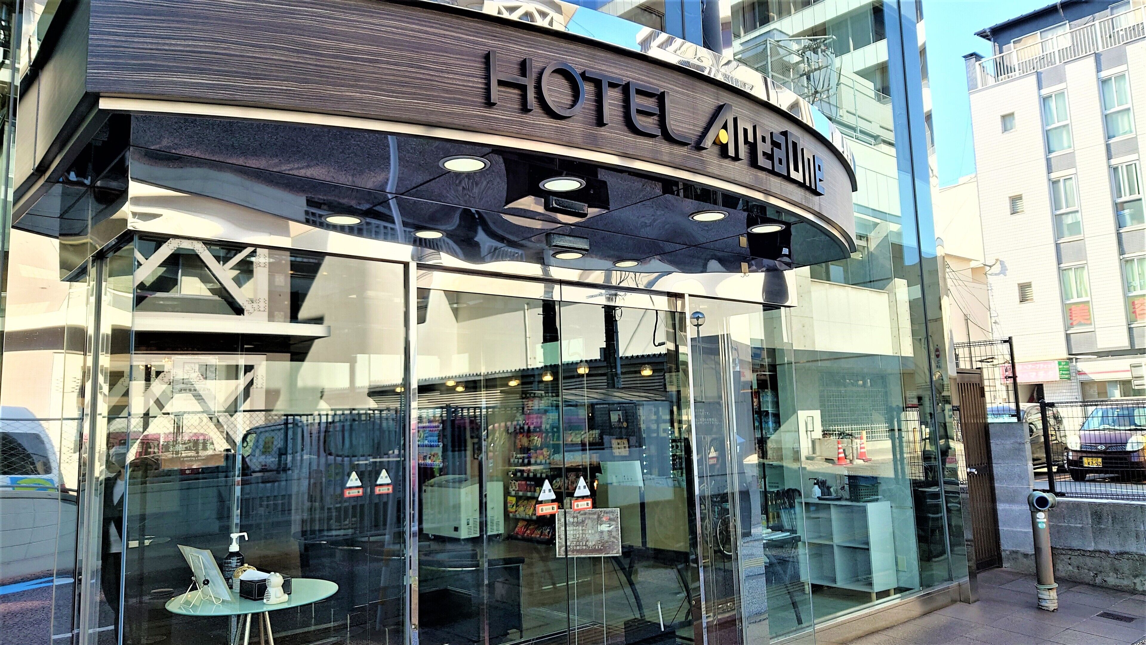 Facciata della struttura