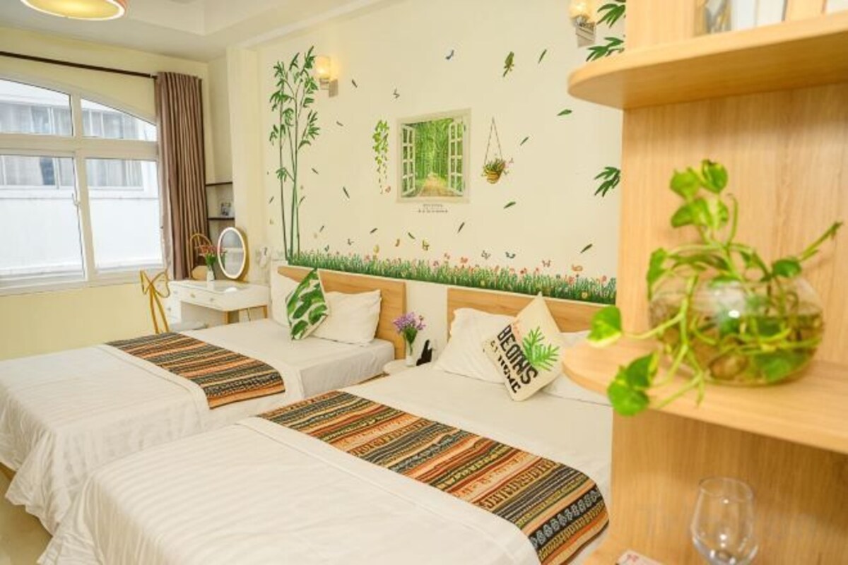 1 dormitorio, cortinas opacas, sistema de insonorización y wifi gratis