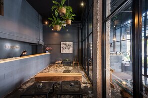 Sala de estar en el lobby