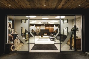 Entrada de la propiedad