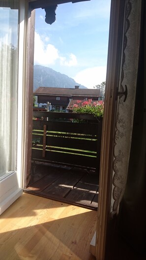 Family Room, 2 Bedrooms, Balcony, Mountainside | Balcony - Hotel Garni Forsthaus (Ruhpolding)