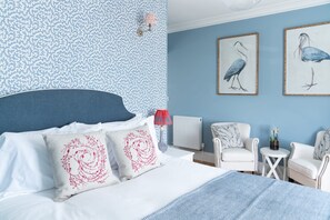 Habitación doble superior, vistas al mar (Compton) | Sistema de insonorización y wifi gratis