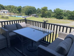 Lejlighed - privat badeværelse (Maple Lodge) | Udendørsområde