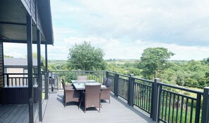 Apartment, Private Bathroom (Rowan Lodge) | Balcony view - St. Tinney Farm (Camelford)
