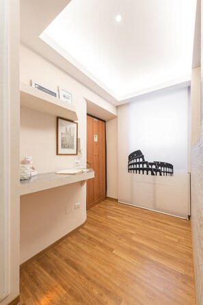Interior entrance