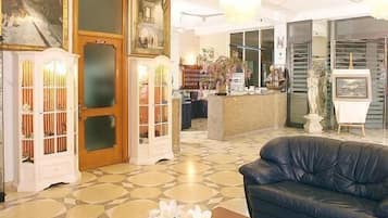 Sala de estar en el lobby