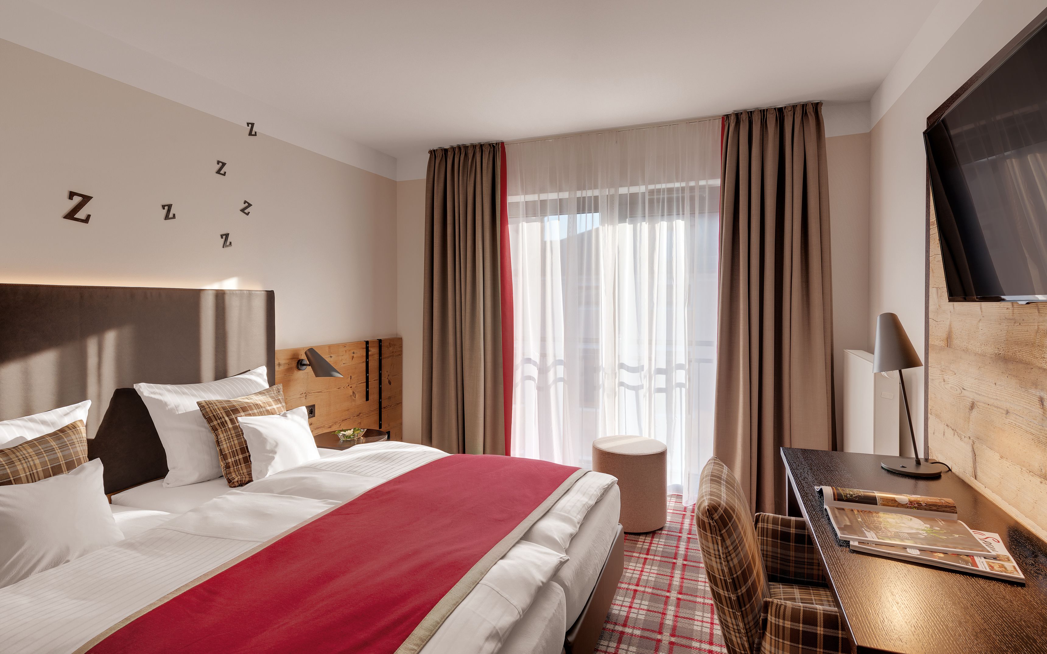 comfort double room | premium bedding, in-room safe, desk, laptop workspace