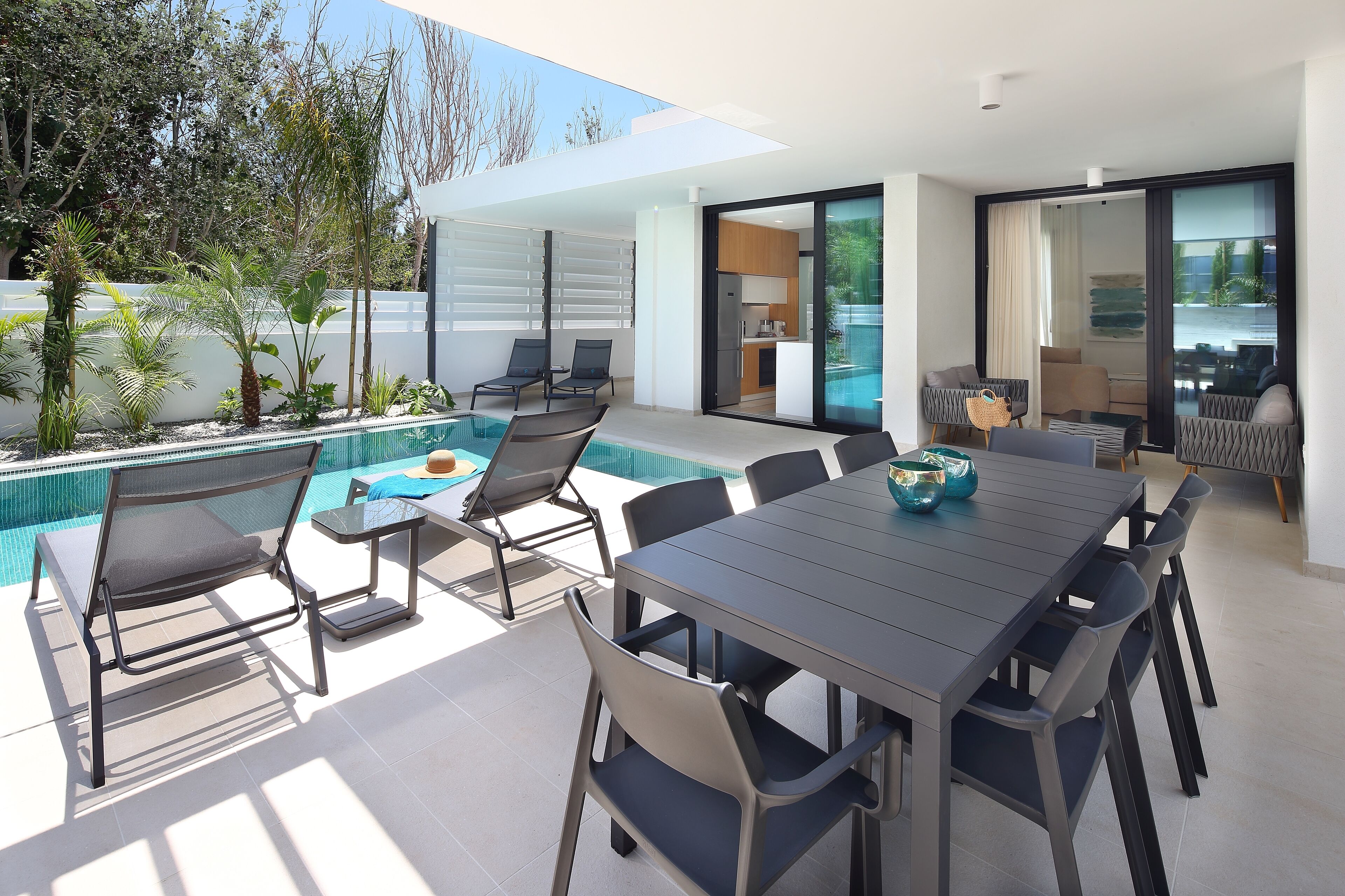 Deluxe Bungalow, Private Heated Pool | Pemandangan balkon