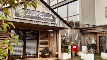 Fassade der Unterkunft