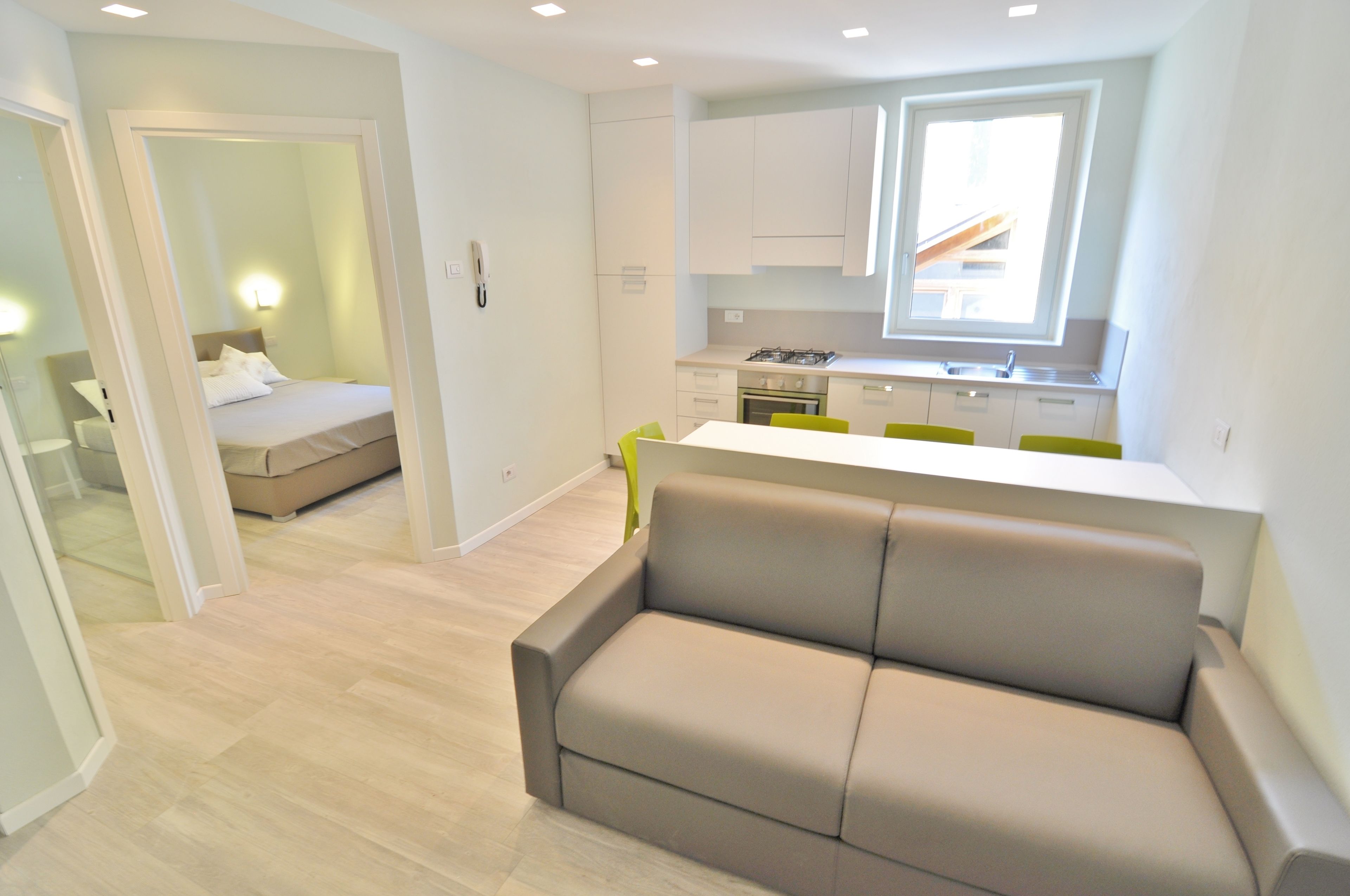 apartment, annex building (menta) | living room | lcd tv