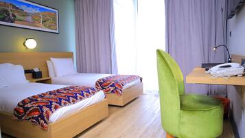 Egyptian cotton sheets, premium bedding, pillow-top beds, minibar
