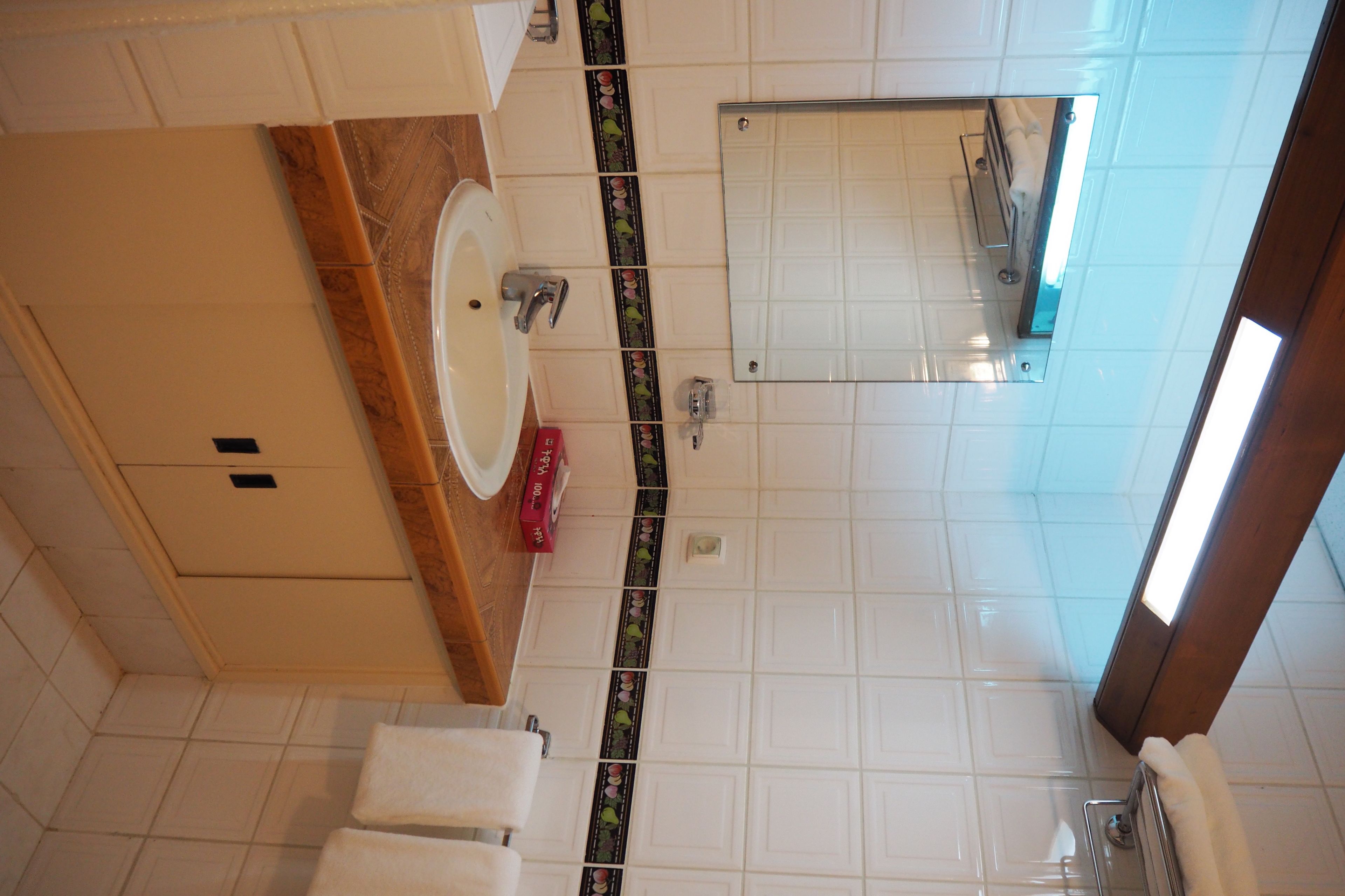 deluxe suite, lake view | bathroom sink