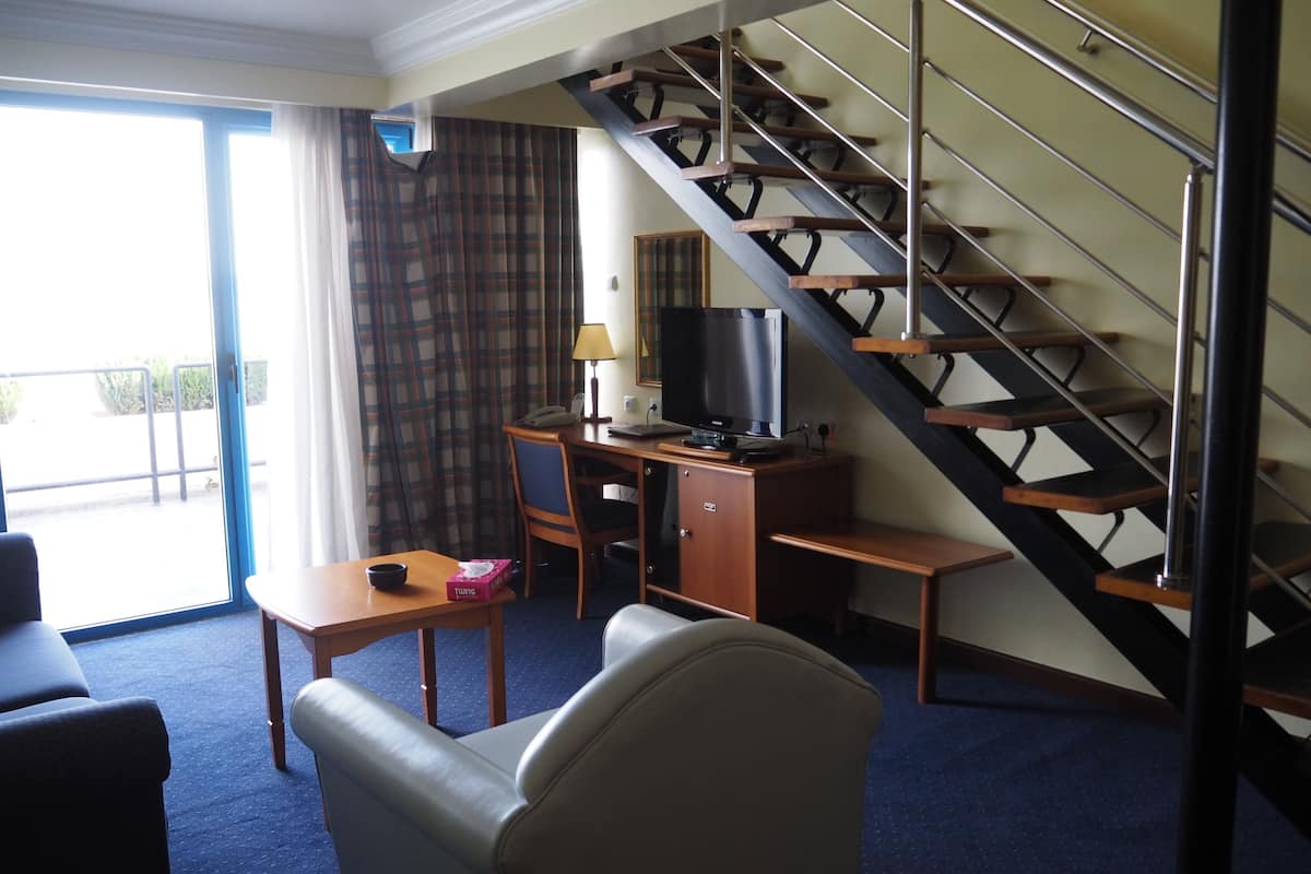 Deluxe-Suite, Seeblick | Wohnzimmer