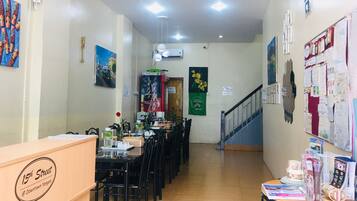 Zona de estar del vestíbulo