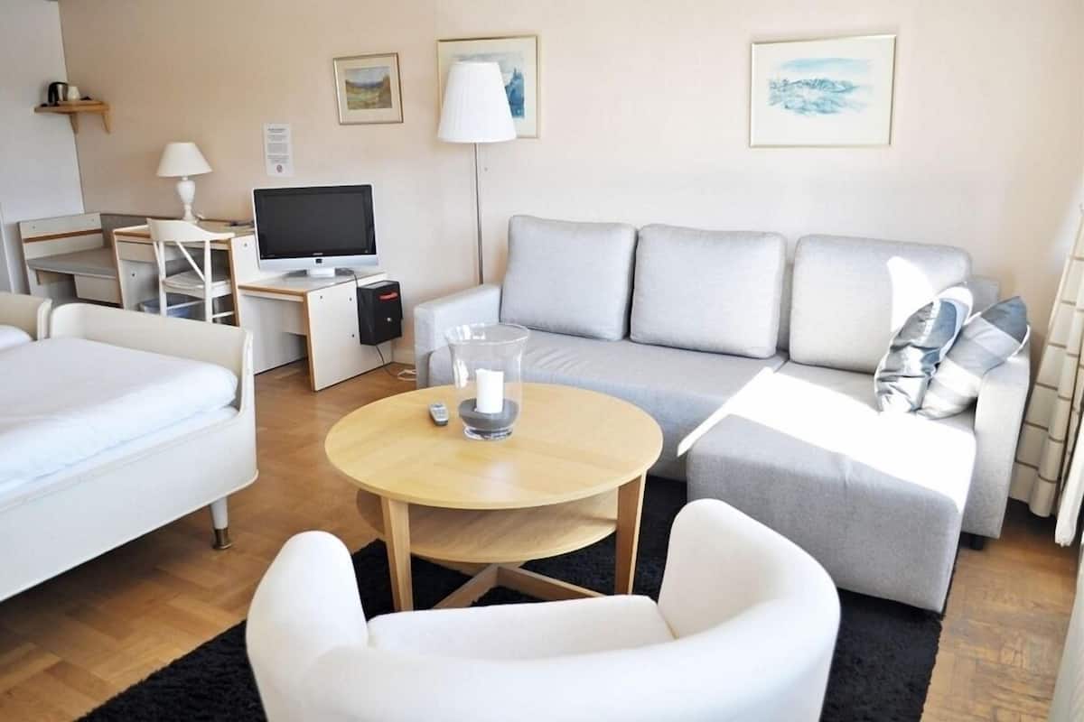 Deluxe double room with balcony | Blendingsgardiner og wi-fi (inkludert)