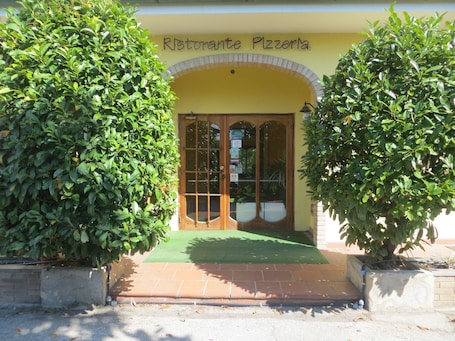 Entrada de la propiedad