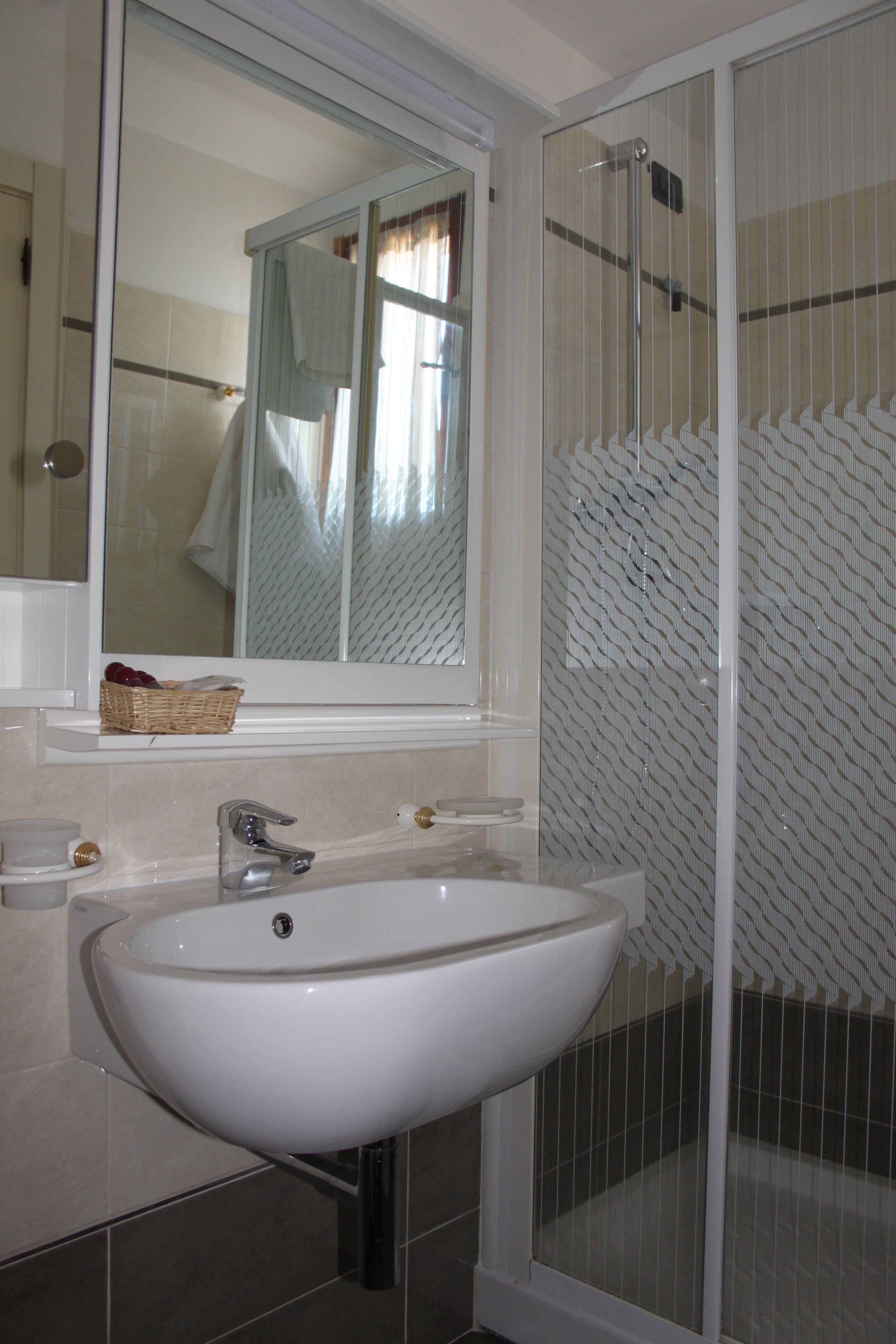 double or twin room | bathroom | combined shower/bathtub, free toiletries, bidet, towels