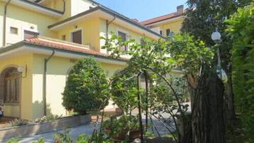 Fassade der Unterkunft