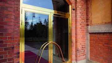 Facciata della struttura