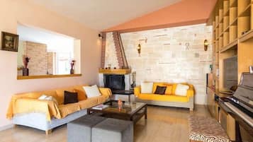 Sala de estar en el lobby