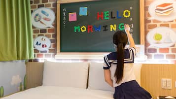 Dobbeltværelse | Premium-sengetøj, pengeskab på værelset, skrivebord, gratis Wi-Fi