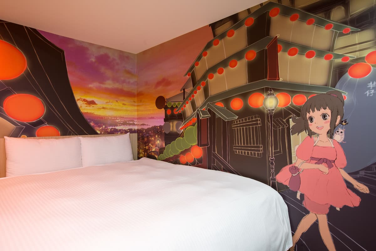 Luxe beddengoed, een kluis op de kamer, een bureau, gratis wifi