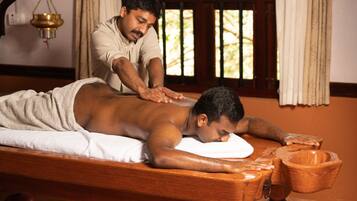 Body wraps, facials, Ayurvedic treatments, 1 treatment room