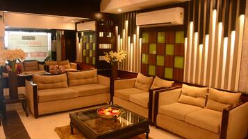 Sala de estar en el lobby