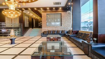 Sala de estar en el lobby
