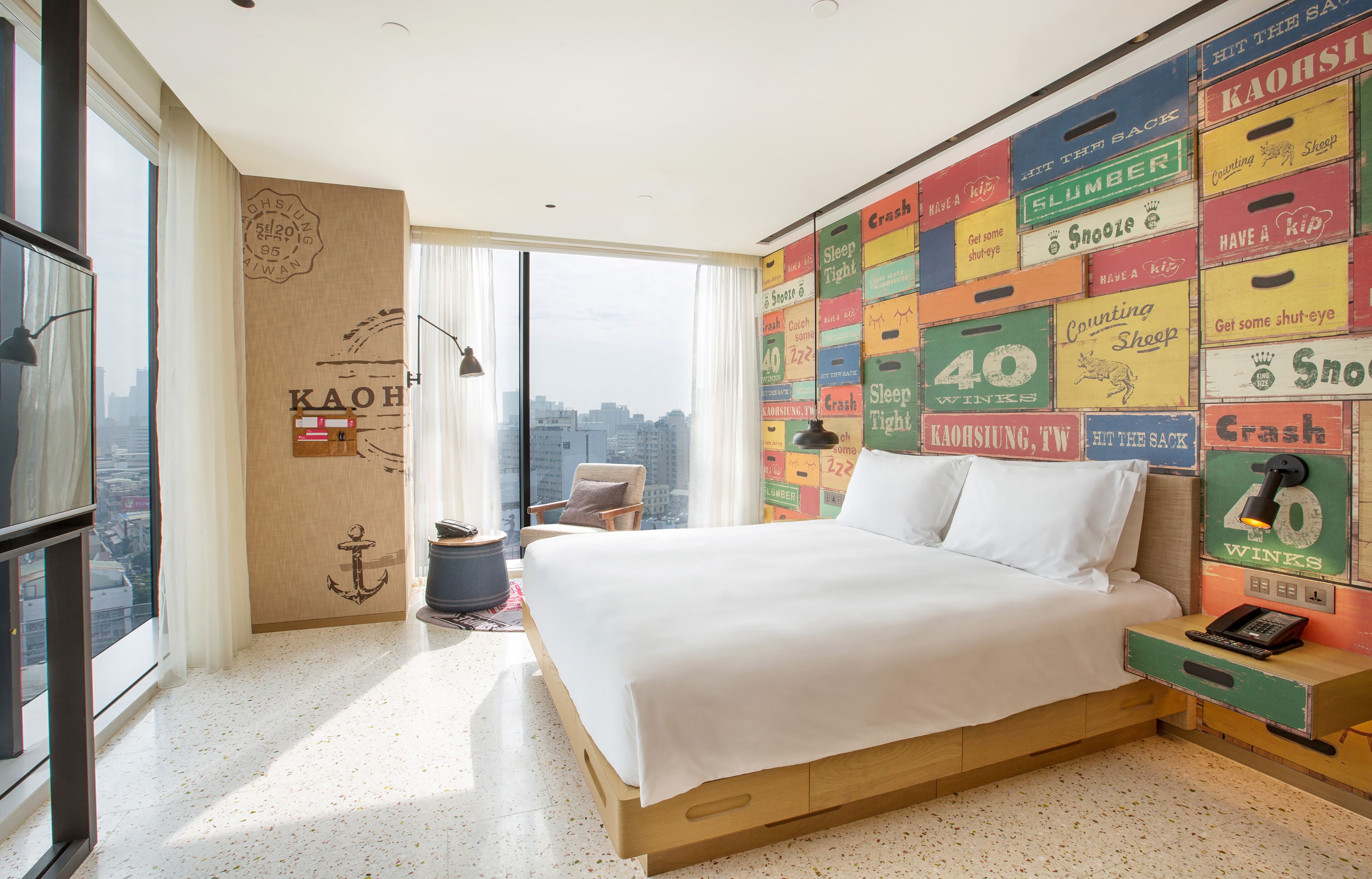 Standard Room, 1 King Bed, City View | View from room