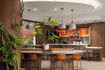 Breakfast and dinner served, American cuisine at EVEN Hotel Brooklyn by IHG