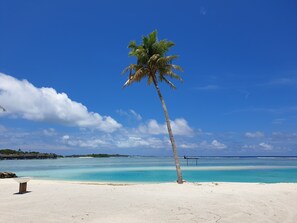 White sand, sun-loungers, scuba diving, snorkelling