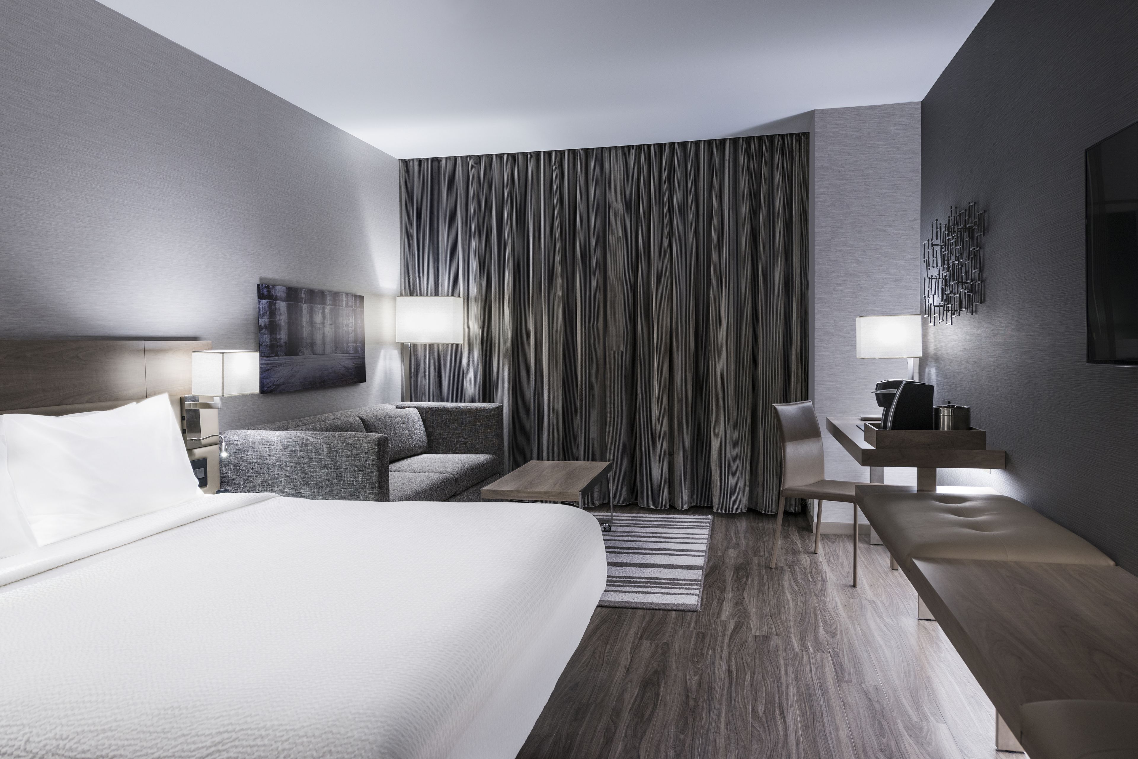 minibar, in-room safe, desk, iron/ironing board