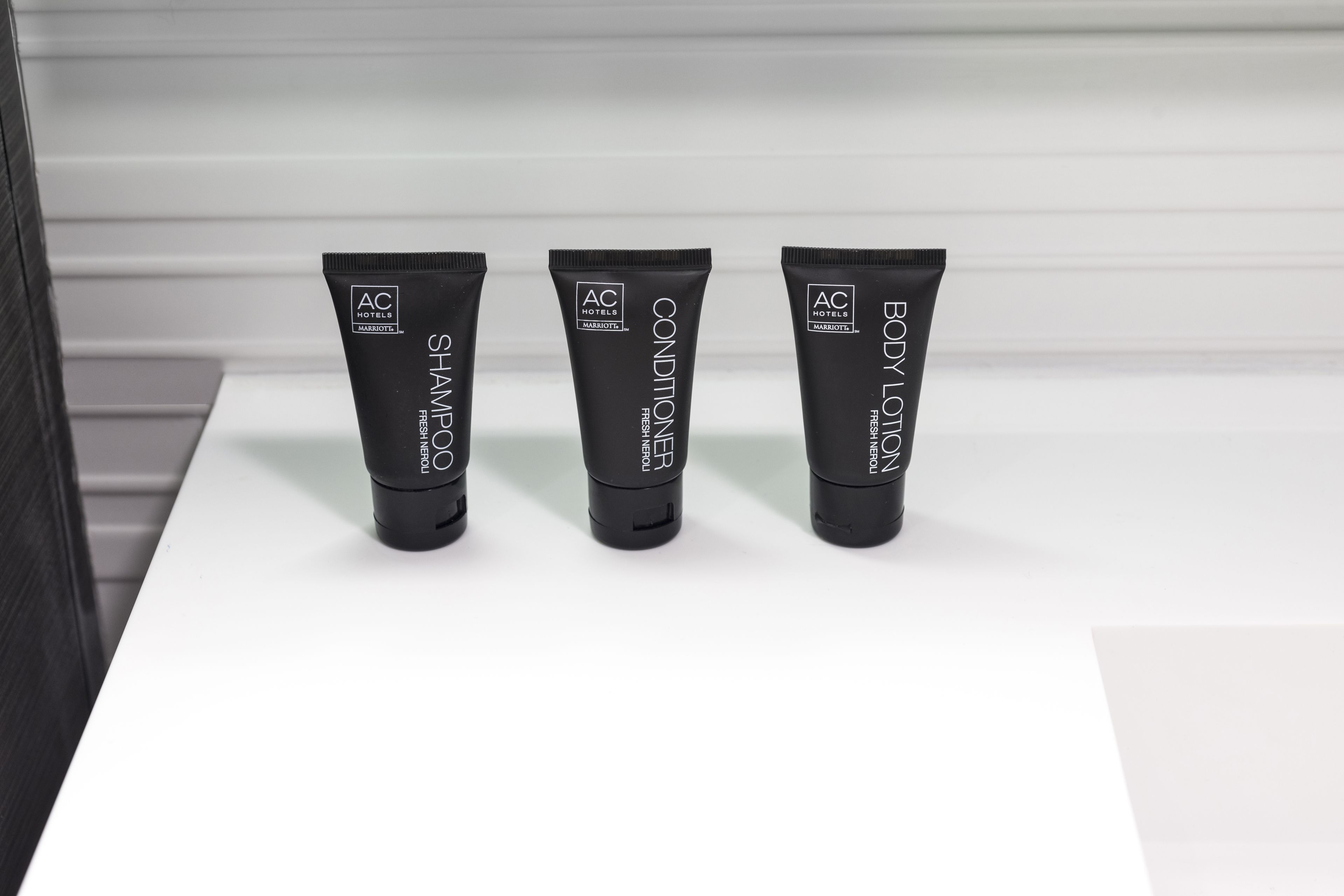 combined shower/bathtub, free toiletries, hair dryer, towels