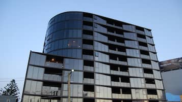 Front of property – evening/night