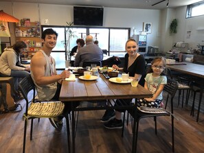 Breakfast meal - Seibido Inn - Hostel (Kyoto)