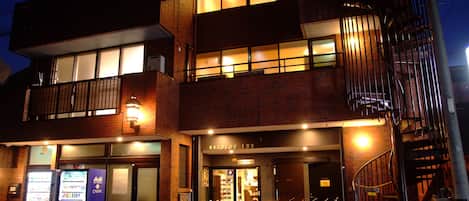 Front of property – evening/night