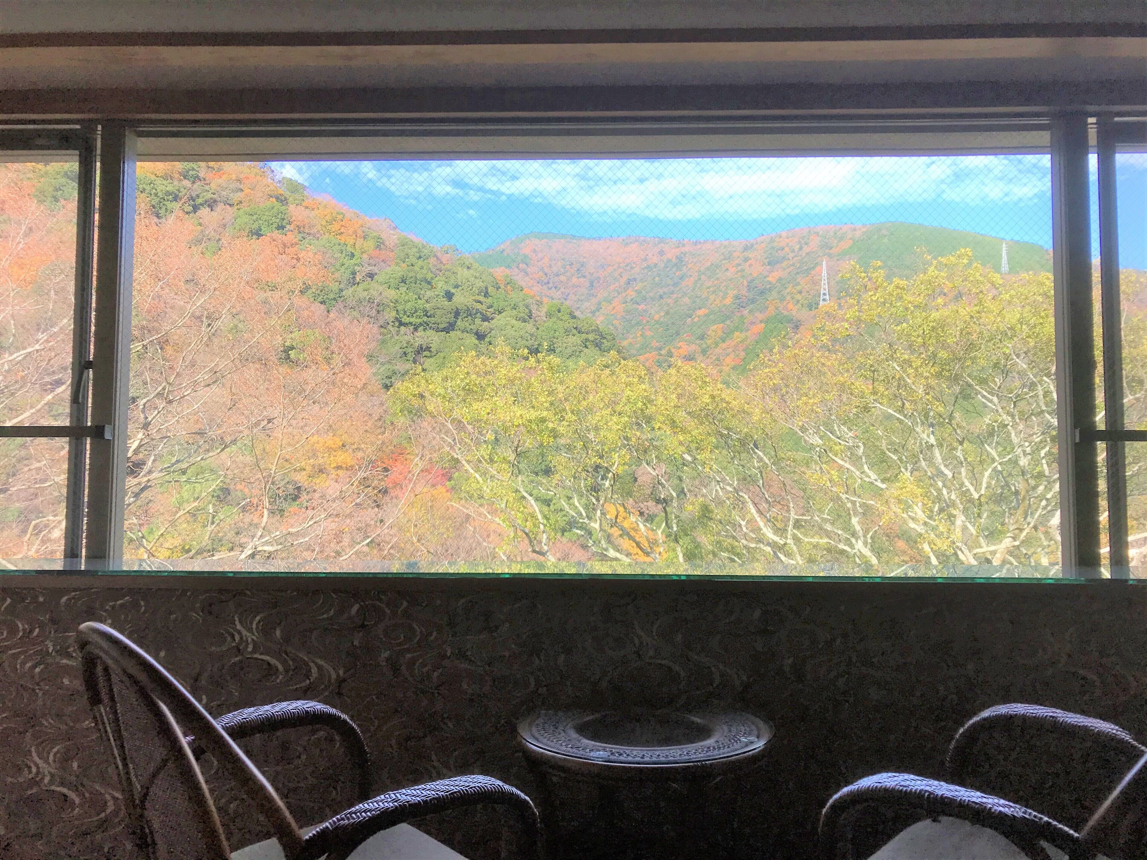 部屋からの景観