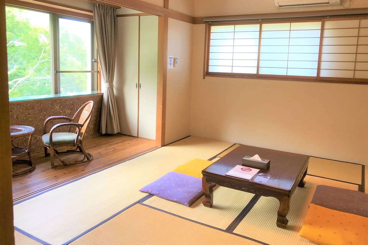 Zimmer, mit Bad, Bergblick (Japanese-style Room) | Daunenbettdecken, kostenloses WLAN, Bettwäsche
