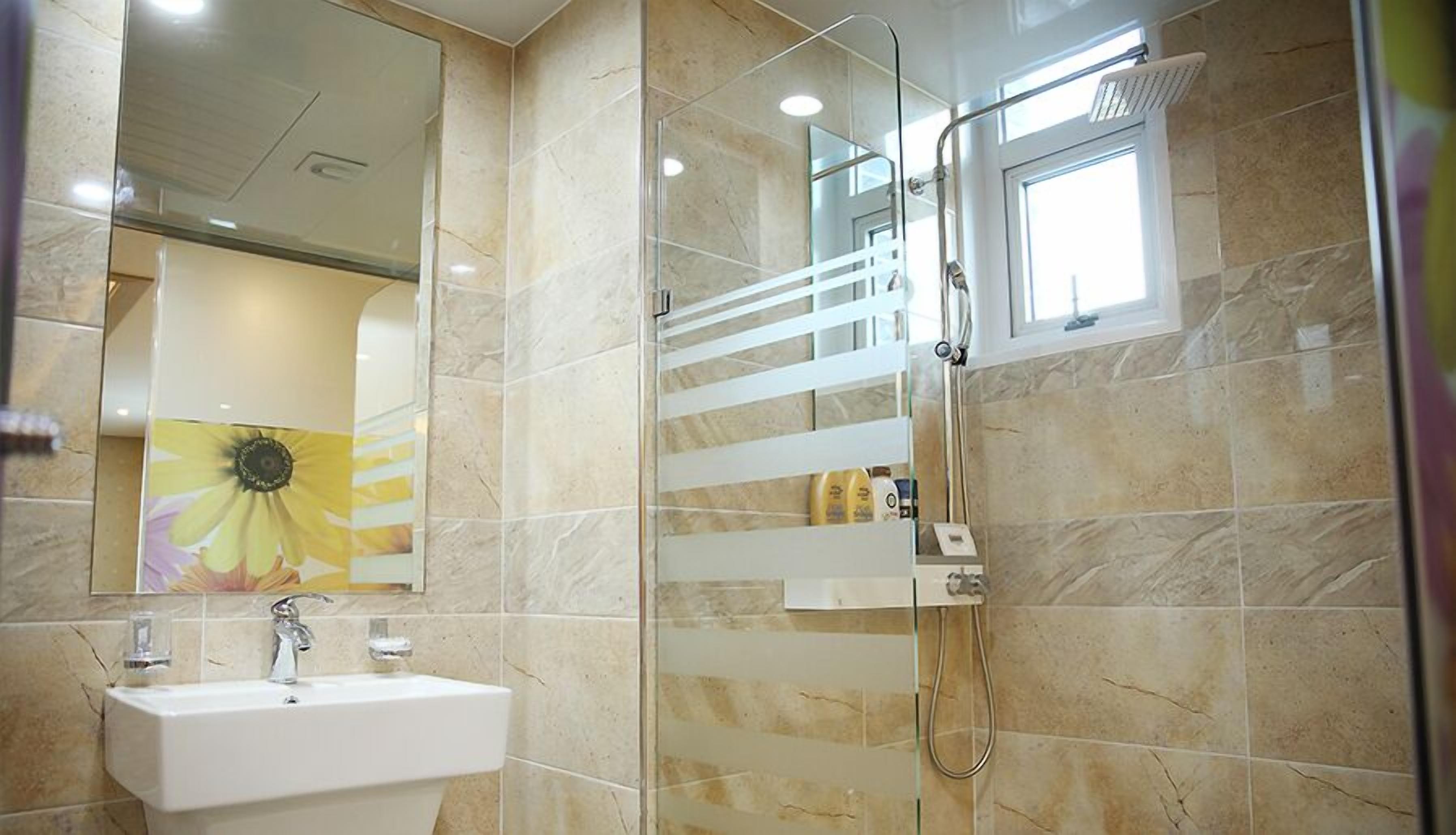 free toiletries, hair dryer, slippers, bidet