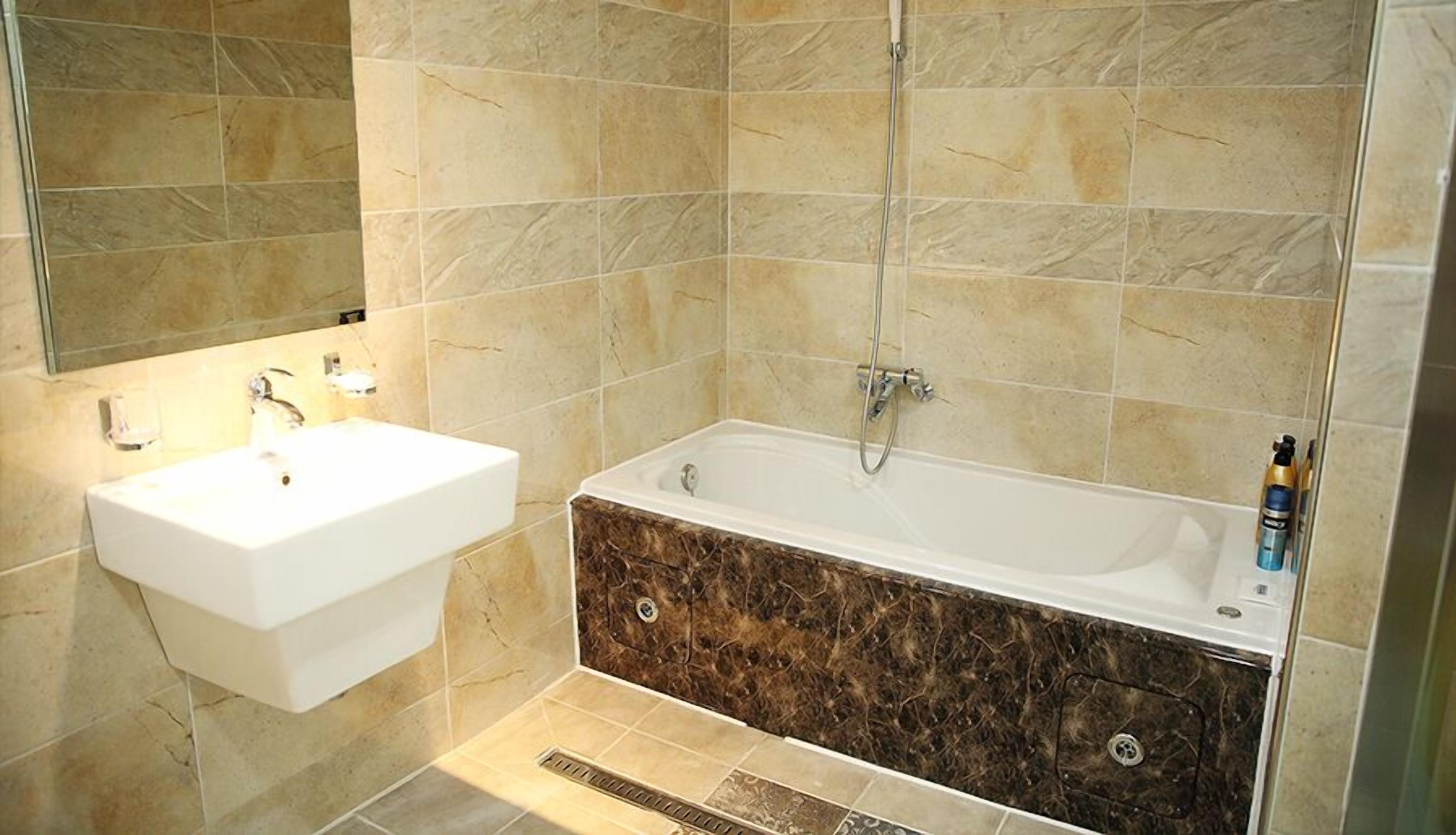 free toiletries, hair dryer, slippers, bidet