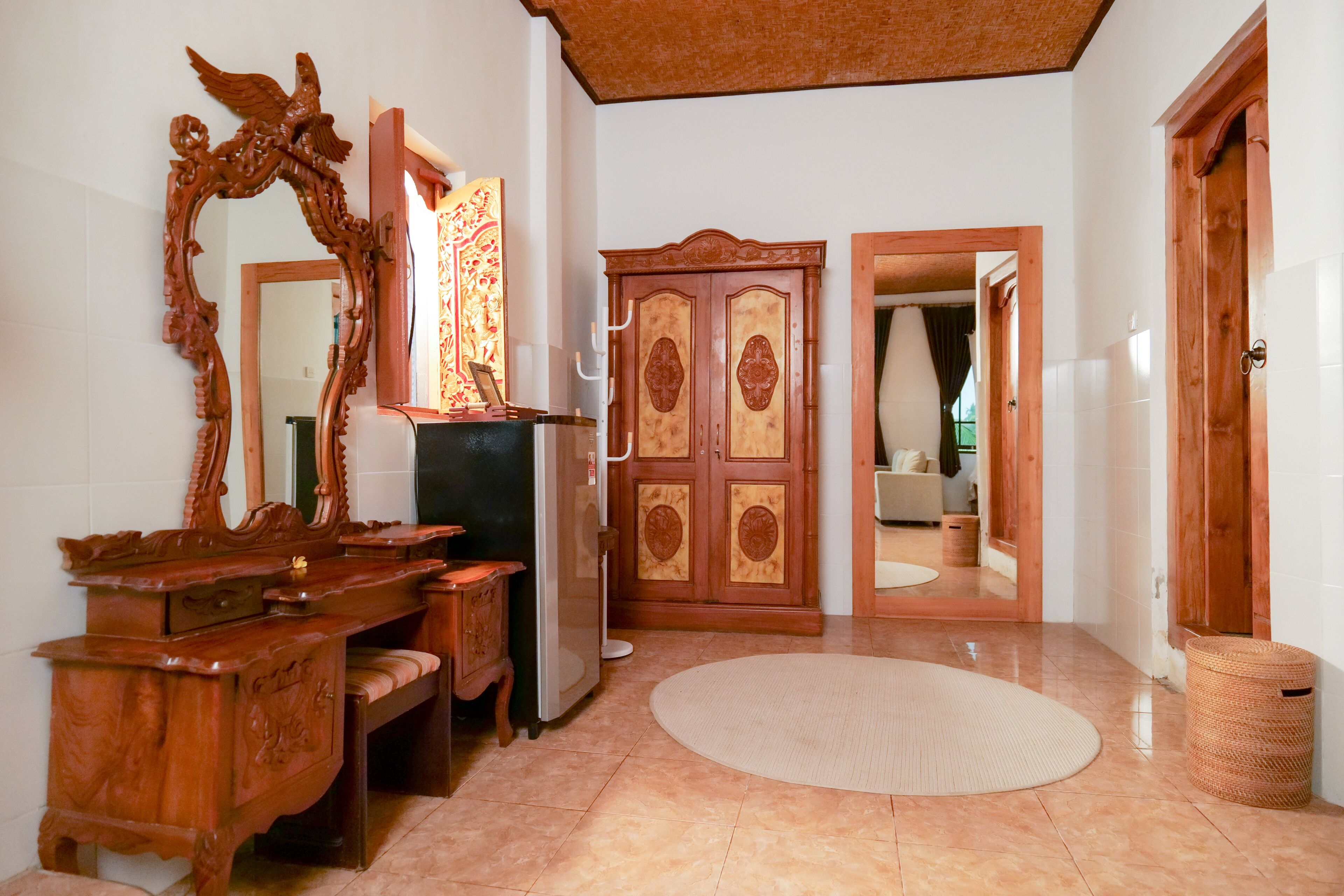 double or twin room, multiple beds, pool view | room amenity