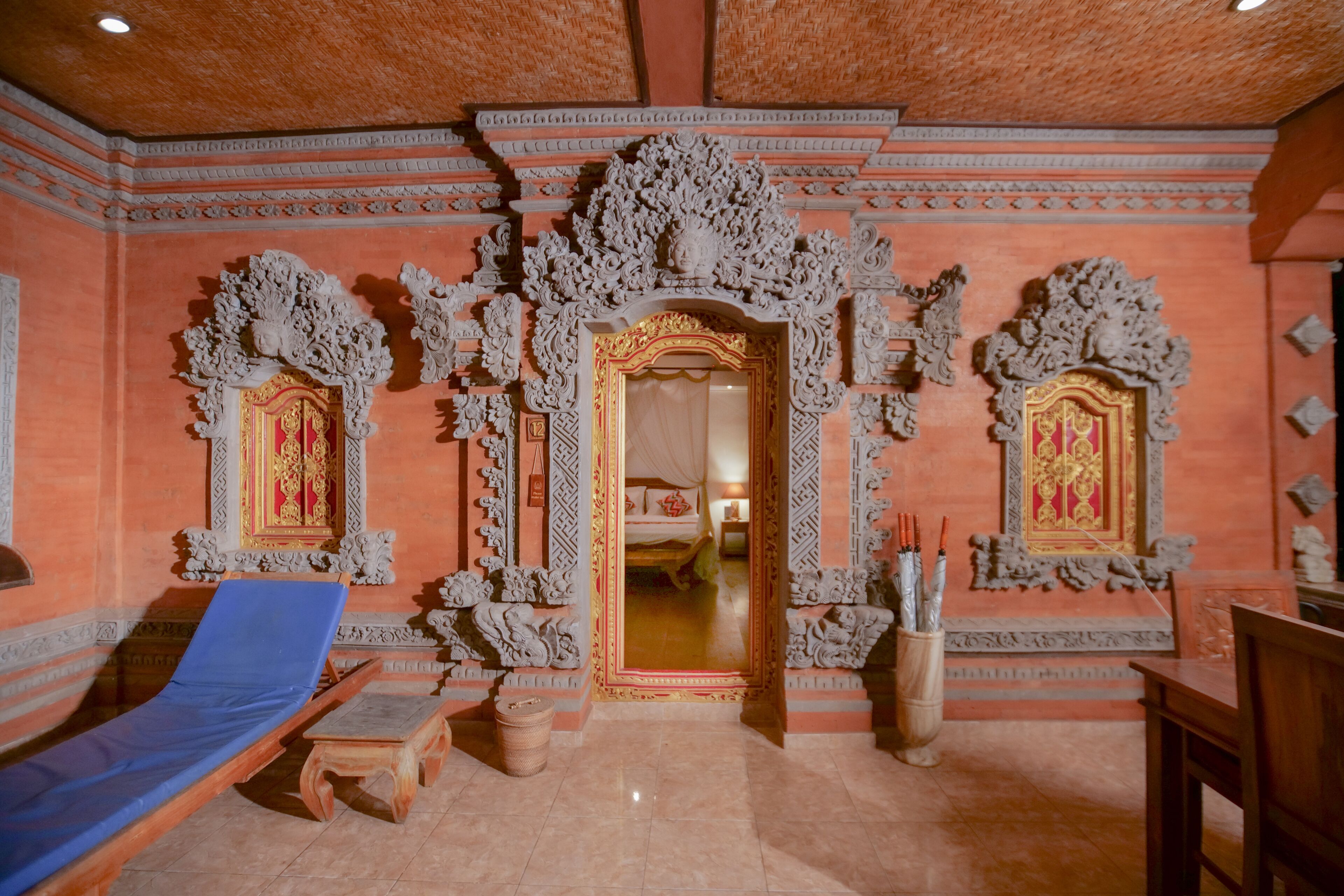 double or twin room, 2 queen beds | terrace/patio