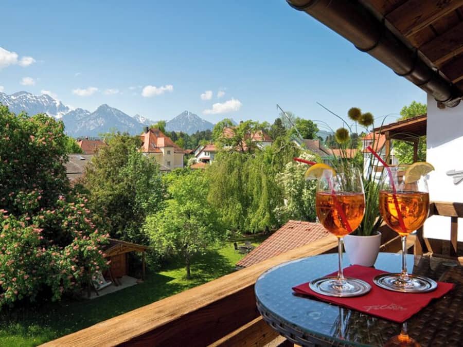 Doppelzimmer Komfort mit Balkon | View from room