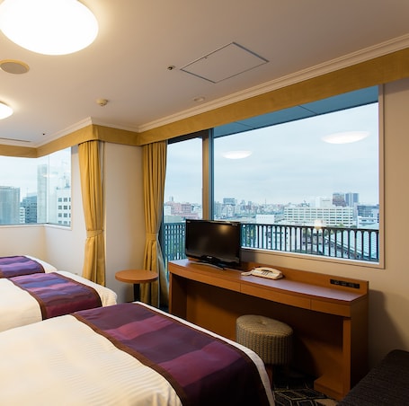 View from room. Ryogoku View Hotel
